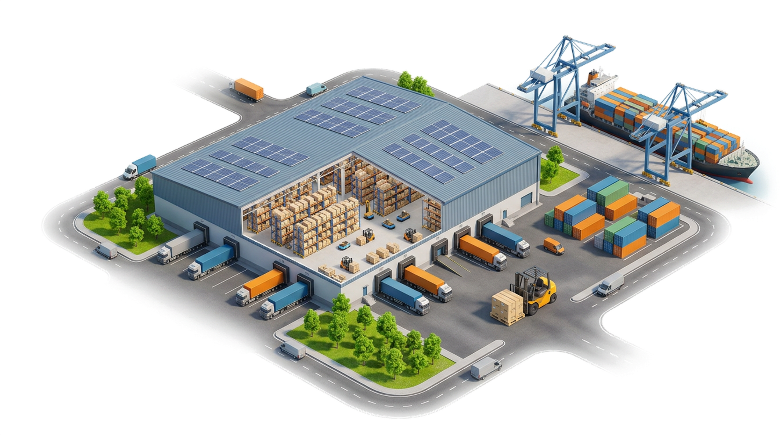 MeisterPrep 3PL logistics hub